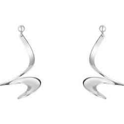 Georg Jensen Möbius Earrings - Silver