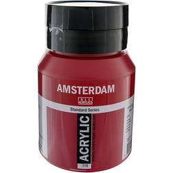 Amsterdam Standard Series Acrylic Jar Carmine 500ml