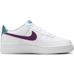 Nike Air Force 1 GS - White/Hyper Pink/Aquamarine/Viotech