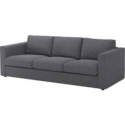 Ikea VIMLE Grey Sofa 241cm 3 personers