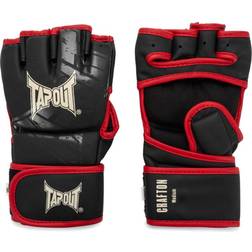 Tapout Crafton MMA Training Gloves Black Red