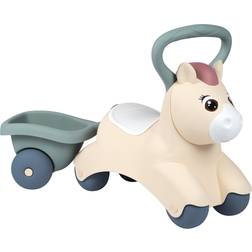 Smoby Little Smoby Baby Pony with Trailer