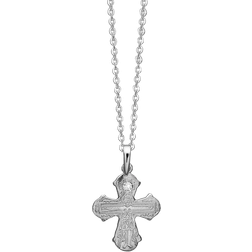 Aagaard Dagmarkors Pendant Necklace - Silver/Diamond