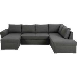 Stanford LUX Grey Sofa 297cm 4 personers