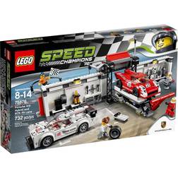 Lego Speed Champions Porsche 919 Hybrid & 917K Pit Lane 75876