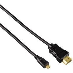 Hama 3 Stars HDMI - HDMI Micro High Speed with Ethernet 2m