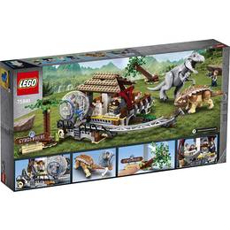 Lego Jurassic World Indominus Rex mod Ankylosaurus 75941