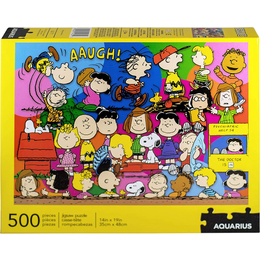 Aquarius Peanuts Cast 500 Pieces