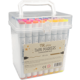 Tiny Republic Play Twin Markers 48-pack