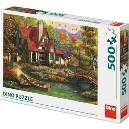 Dino Cottage by the Lake 500 Pieces