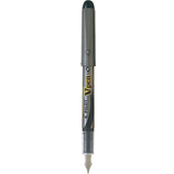 Fyldepenne Pilot V Pen Silver Fountain Pen Black Medium Nib