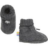Indendørssko Børnesko Joha Wool Fleece Baby Shoes - Grey