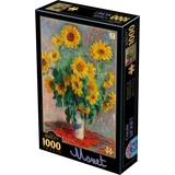 Dtoys Claude Monet Bouquet of Sunflowers 1000 Pieces