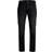 Jack & Jones Mike Original JOS 697 Indigo Knit Comfort Fit Jeans - Black/Black Denim