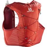Løberygsække på tilbud Salomon Active Skin 4 Set - Valiant Poppy/Red Dahlia