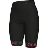 Alé Solid Traguardo Shorts Women - Black/Fluro Pink