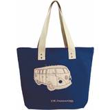 Stoftasker VW Collection T1 Bus Shopper Bag - Dark Blue