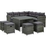 Havemøbler vidaXL 315231 Loungesæt, 1 borde inkl. 1 sofaer