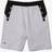 Lacoste Contrast Accents Fleece Shorts - Grey Chine/Black