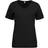 ID Ladies Interlock V-Neck T-Shirt - Black
