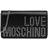 Love Moschino Crystal Logo Clutch - Black