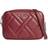Calvin Klein Quilted Crossbody Bag - Red Currant
