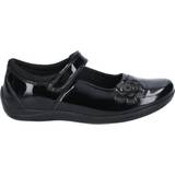 Lave sko Børnesko Hush Puppies Jessica Junior School Shoe - Patent Black