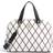 Tommy Hilfiger Monogram Quilted Crossover Bag - White
