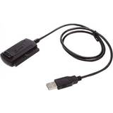 Usb sata ide adapter Kabler Approx USB A-SATA 2.0 Adapter