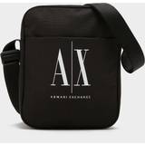Skuldertasker på tilbud Armani Exchange Logo Crossbody Bag Black