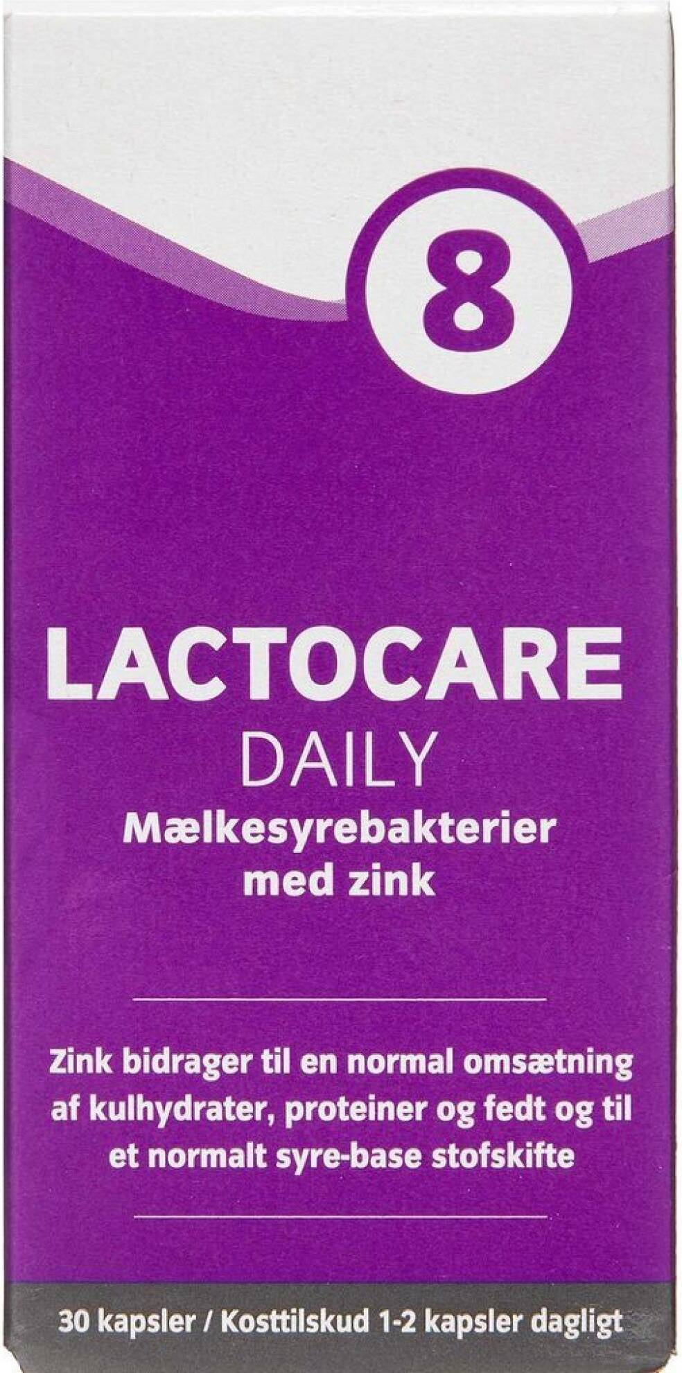 Lactocare daily Lactocare Daily M Zink 30 stk