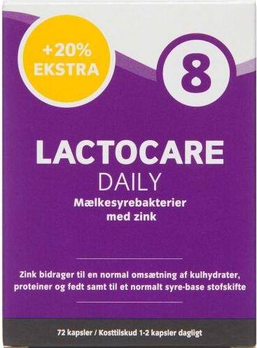 Lactocare daily Lactocare Daily M Zink 72 stk