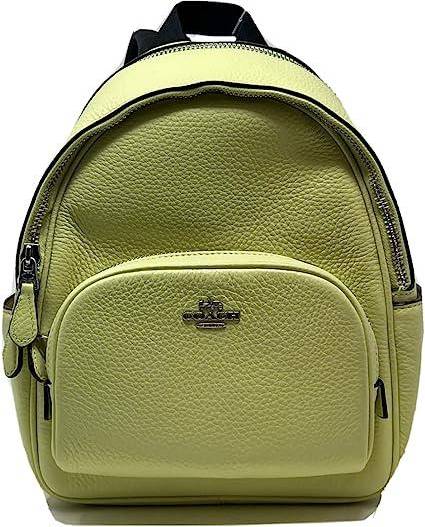 Coach Mini Court Backpack - Pale Lime • Se priser