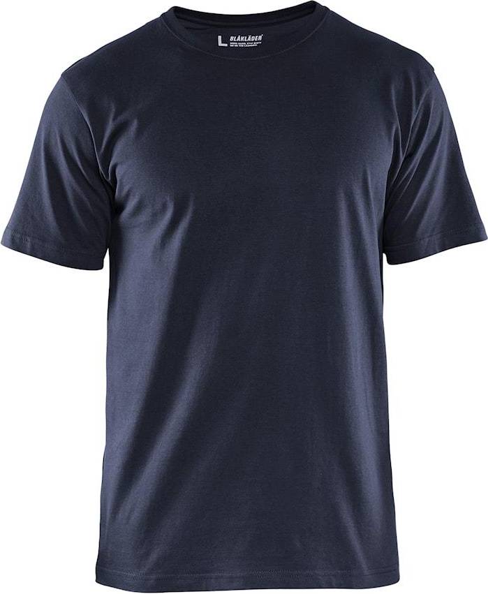 Blåkläder T-shirts 5-pack - Dark Navy Blue • Pris