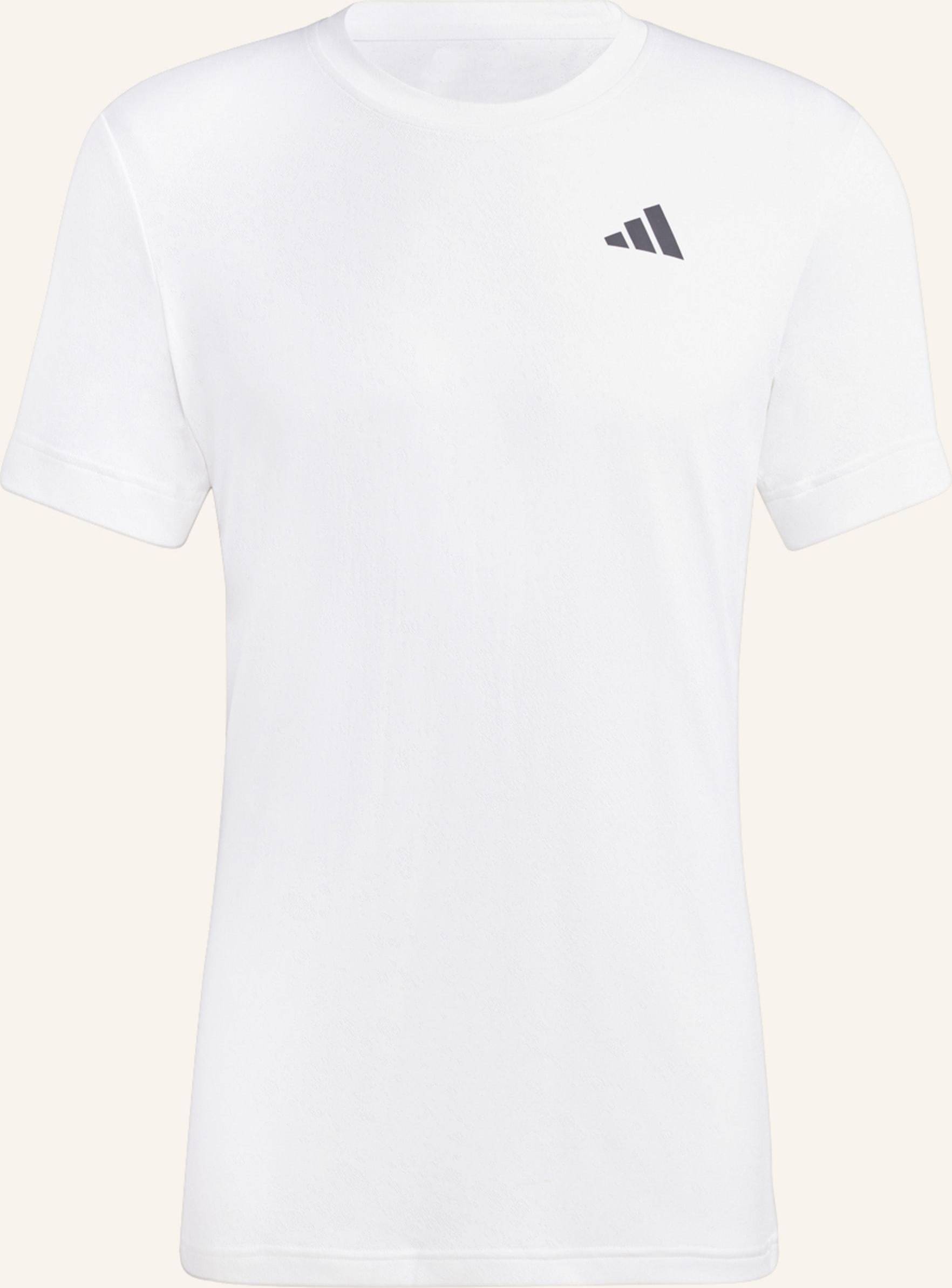 Adidas Tennis FreeLift T-shirt White • Se priser