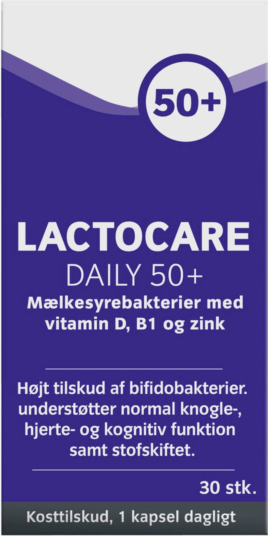 Lactocare daily Lactocare Daily 50+ 30 stk