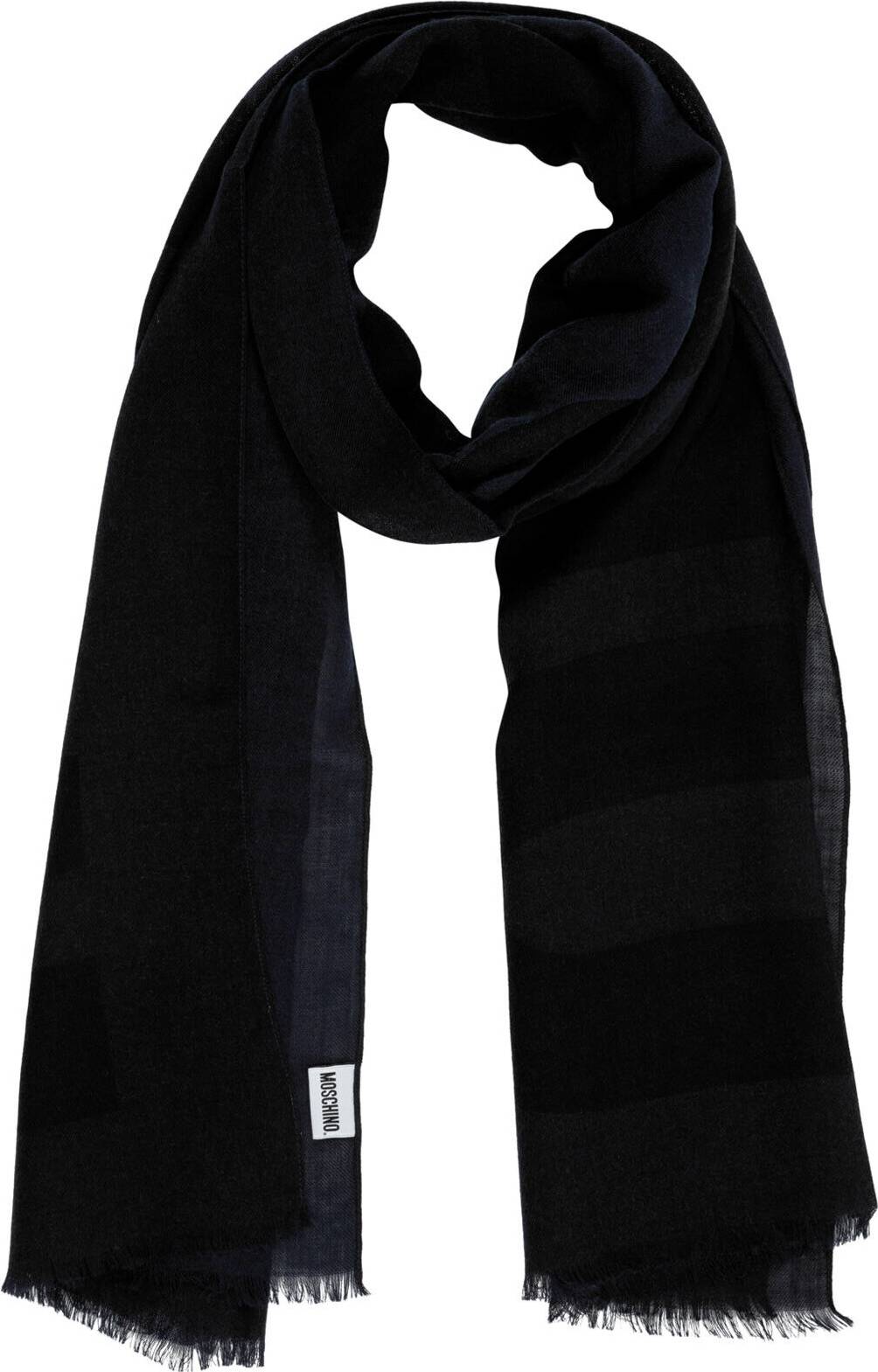 Moschino wool scarf men 50118m5134002 shawl stole foulard pashmina • Pris