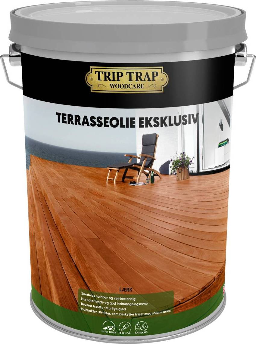 Trip trap terrasseolie Trip trap Terrace Oil Exclusive Olie Larch 2.5L