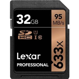 LEXAR SDHC Professional UHS-I U1 95/20MB/s 32GB (633x)