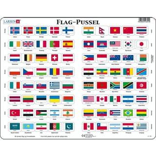 Larsen Flags of the World 80 Pieces