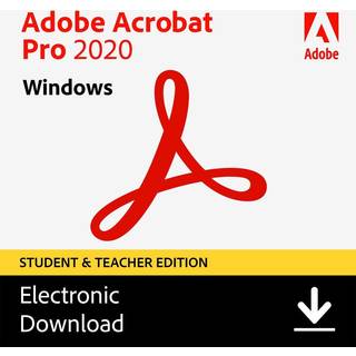 Adobe Acrobat Pro DC Student and Teacher Edition price