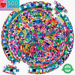 Eeboo Triangle Pattern 500 Brikker