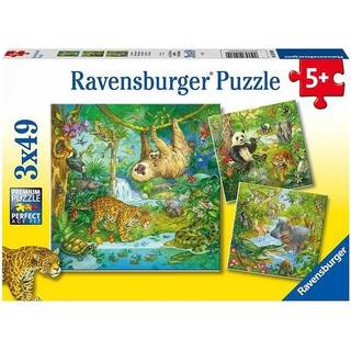 Ravensburger Jungle Animals 3x49 Pieces