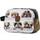 Pick & Pack Dogs Toiletry Bag - Beige