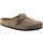 Birkenstock Boston Soft Footbed Suede Leather - Taupe