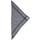 Lala Berlin Tørklæde Triangle Trinity Classic Scarf XS - City/Middle Grey Melange
