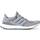 Adidas UltraBoost M - Grey/Silver Metalic/Solar Red