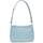 Adax Unlimit Kerry Croco Print Shoulder Bag - Light Blue