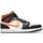 Nike Air Jordan 1 Mid M - White/Team Orange/Black/Total Orange