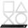 Paladone PlayStation 5 Icons XL Skrivebordslampe 29.5cm